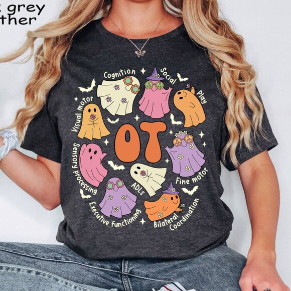 Occupational Therapy Halloween Shirt - Picture 1 of 2